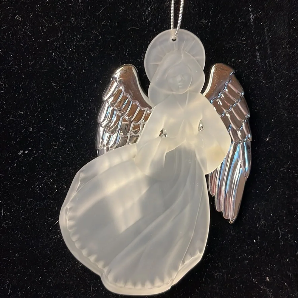 Avon (Vtg) Holiday Reflections Ornament Angel